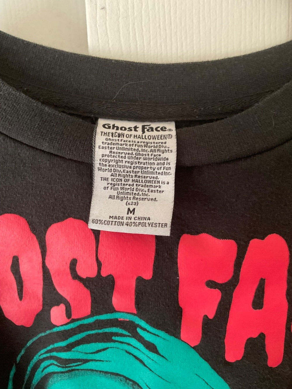 Ghost Face Sweatshirt - Picture 3 of 4